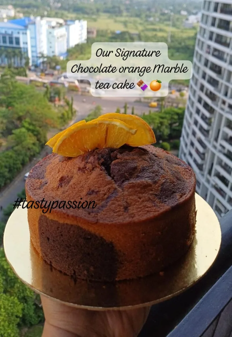 Celebration Chocolate Orange Tea Cake