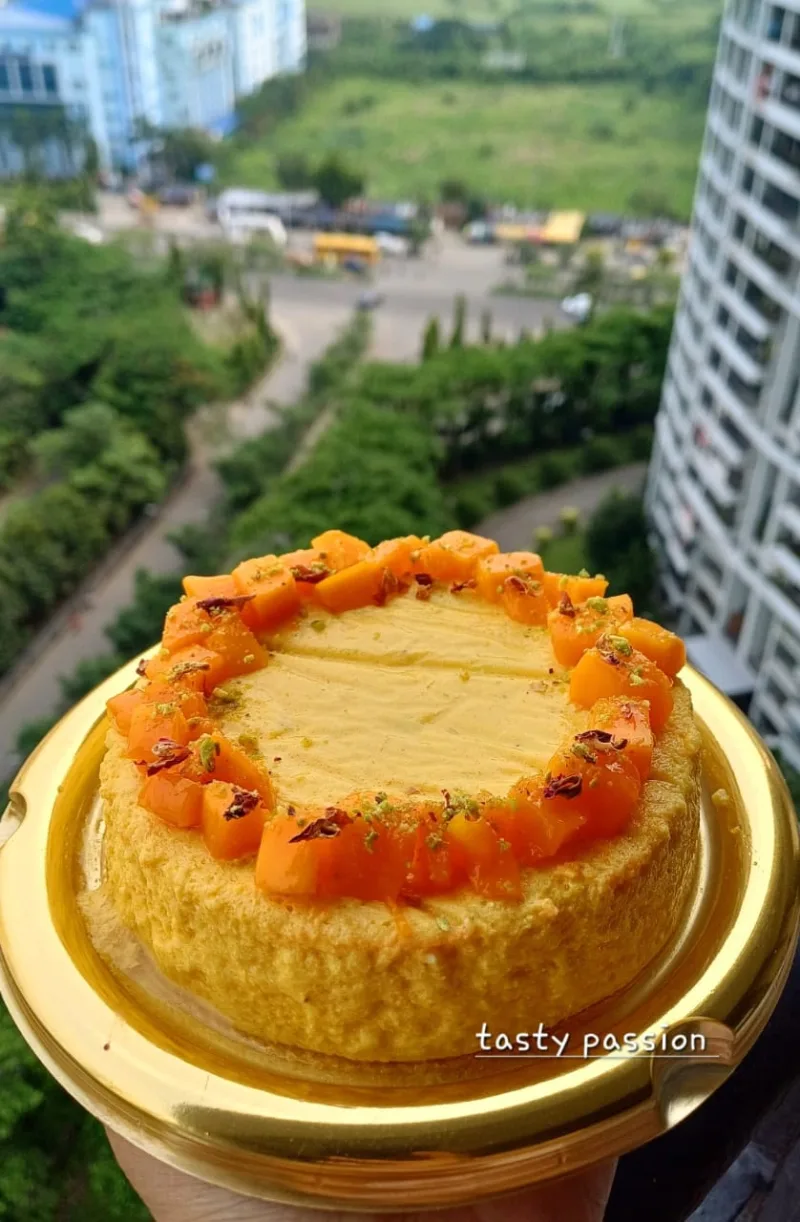 Celebration Baked Mango Yogurt (Bhapa Aam Doi)