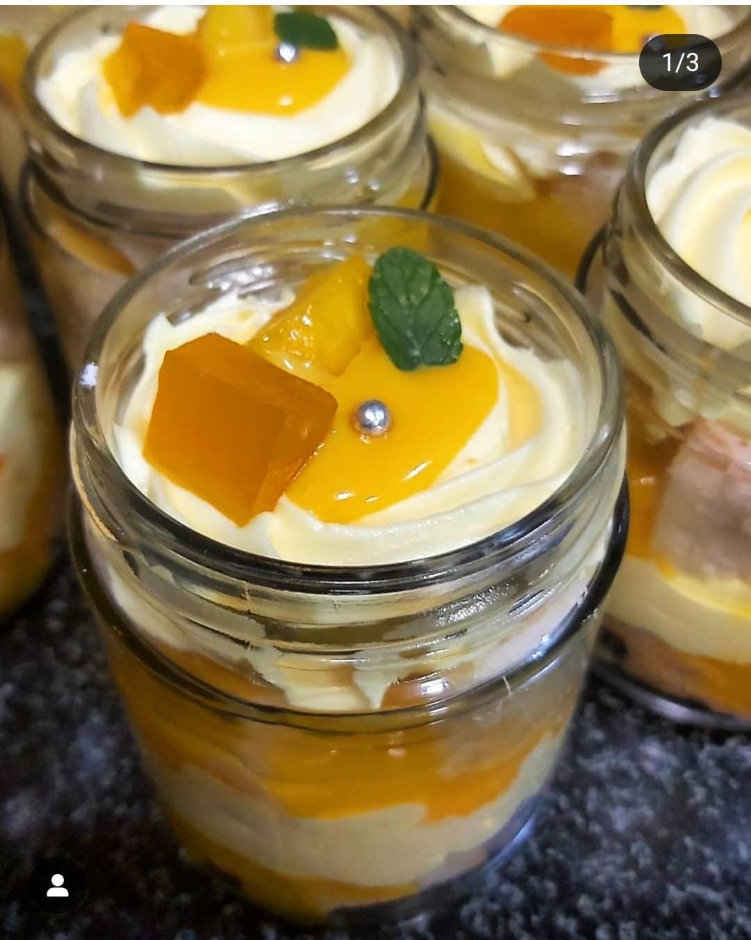 All Things Mango Cake Jar