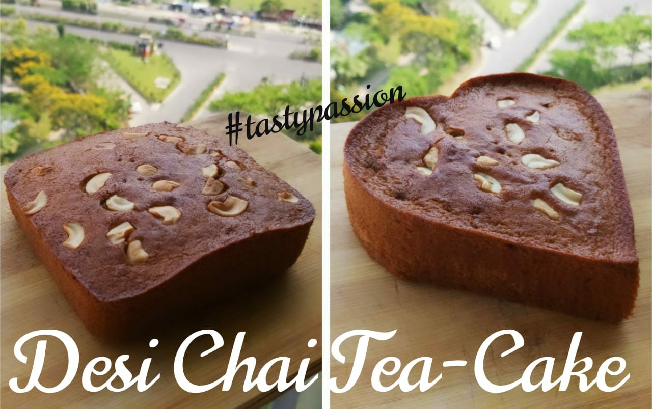 Eggless Chai Tea Cake